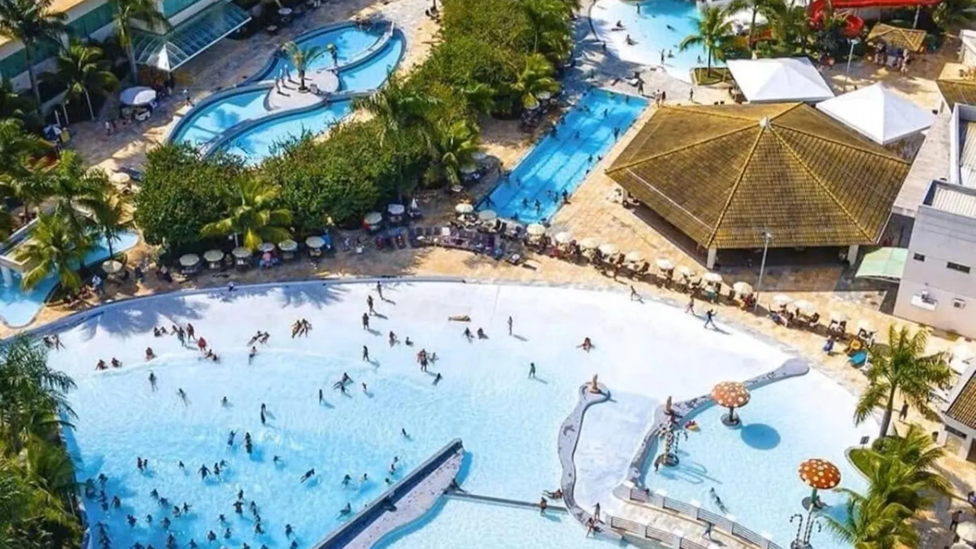 L'Acqua Diroma - O Melhor De Caldas - Com Piscinas De Ondas Caldas Novas 0*,